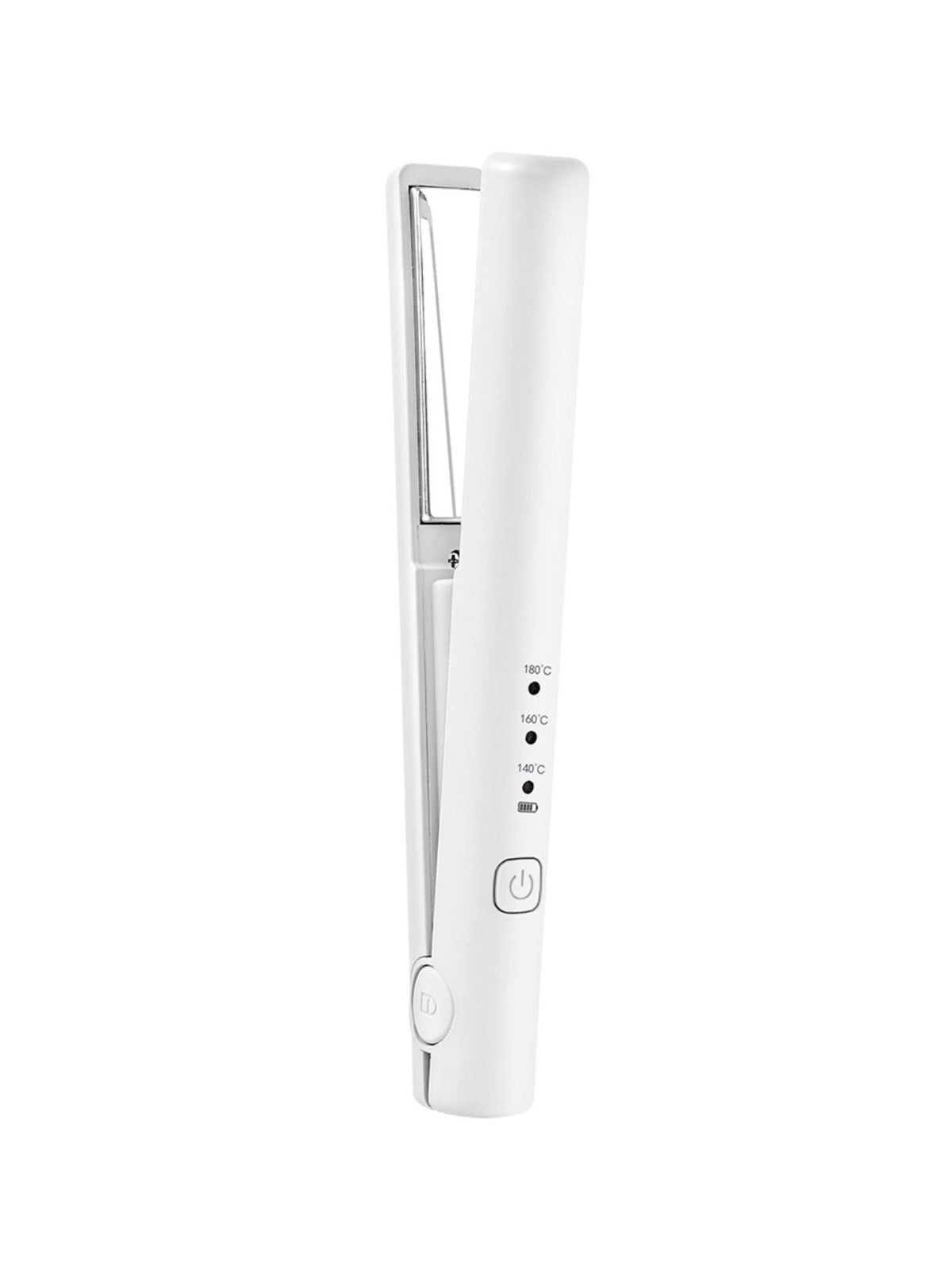 Cordless mini hair straightener full view