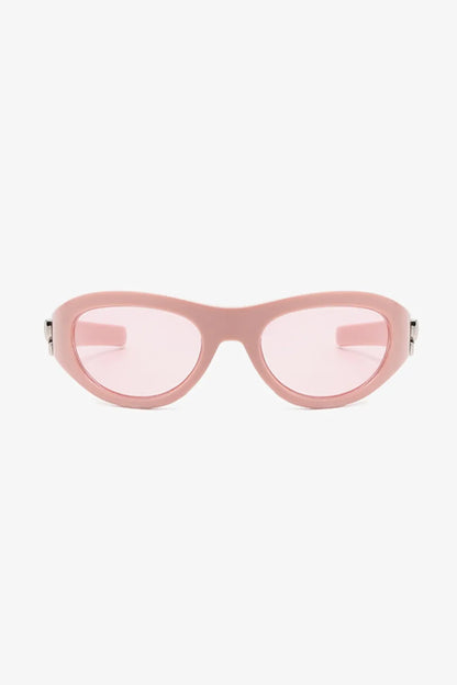 Polycarbonate Frame Cat-Eye Sunglasses - Fashorio