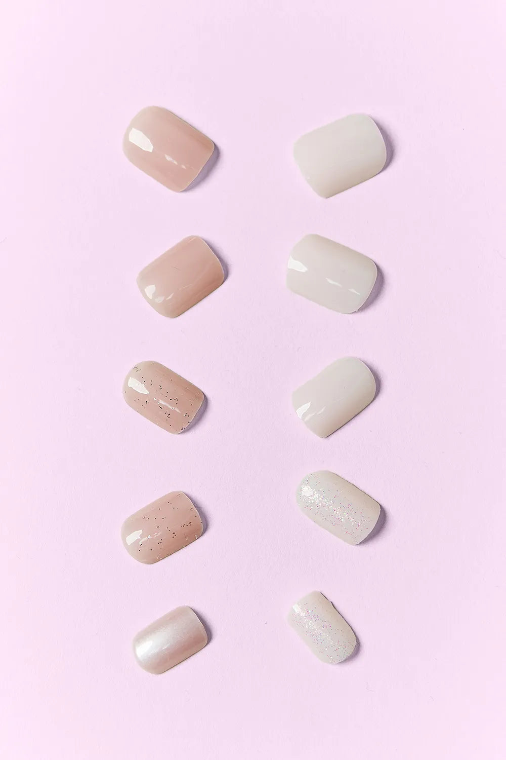 Ocean pearl press on nails