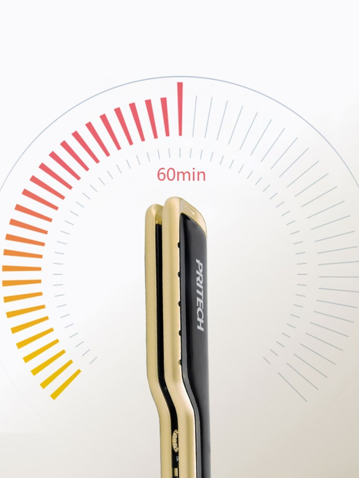 Red hair straightener product view
