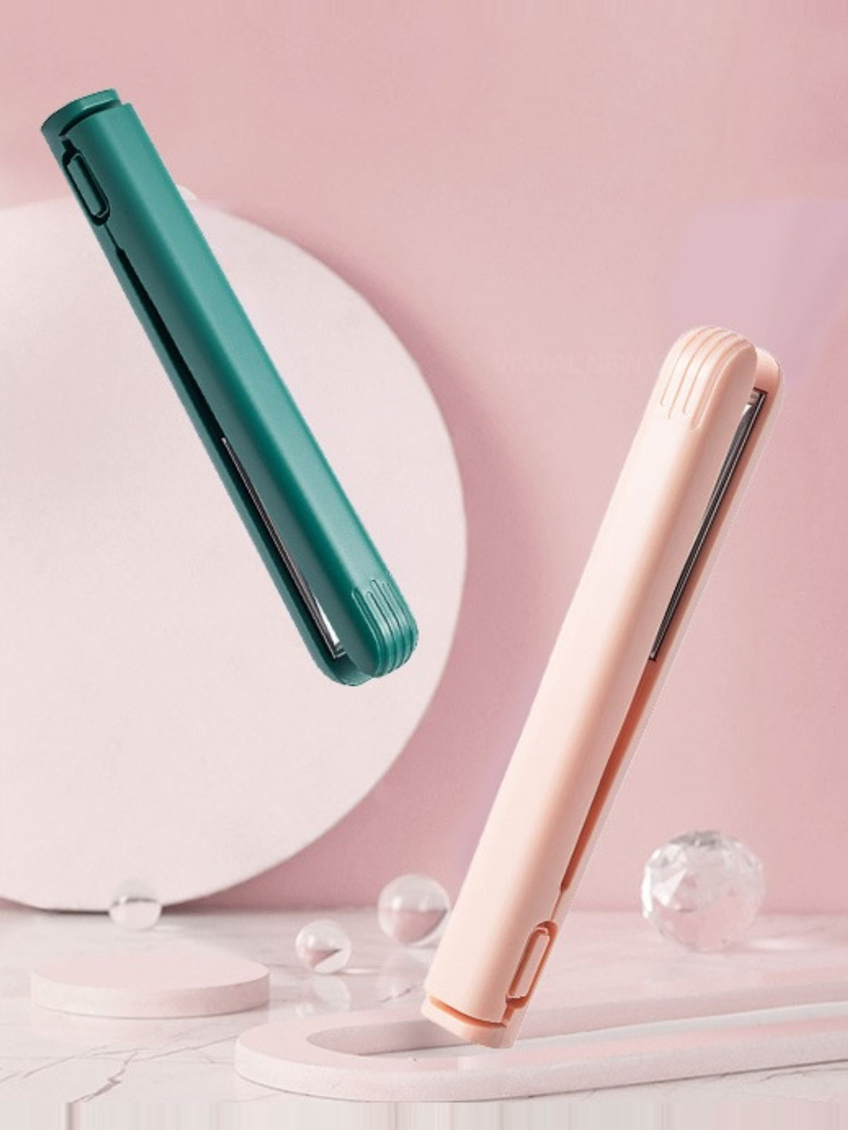 Straightener shown in white