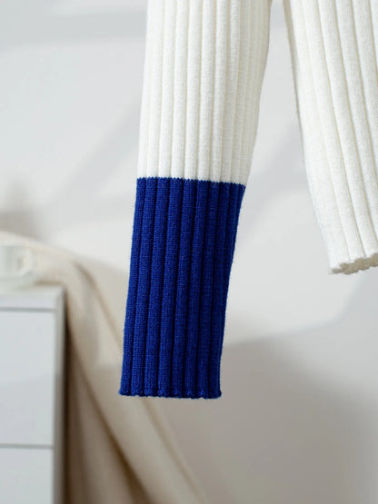 Ribbed Knit Cold Shoulder Cardigan - Fashorio
