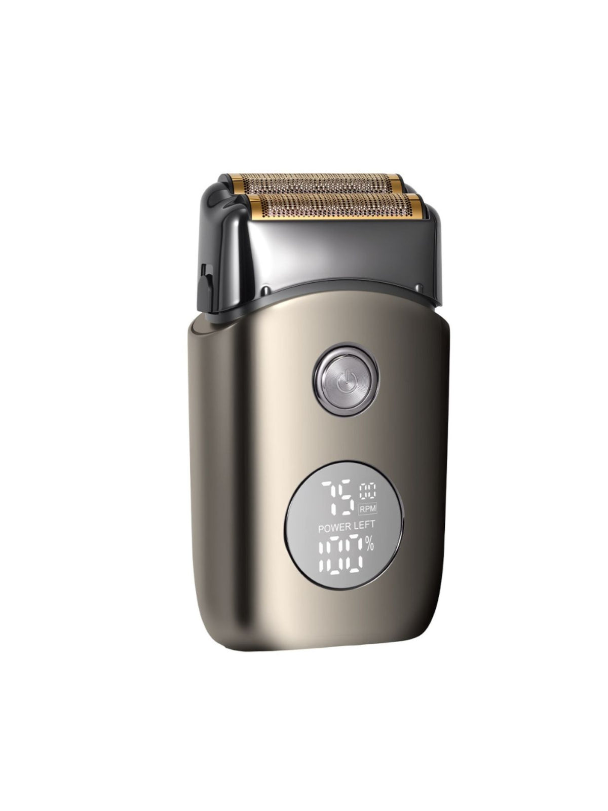 Smart display shaver angle view