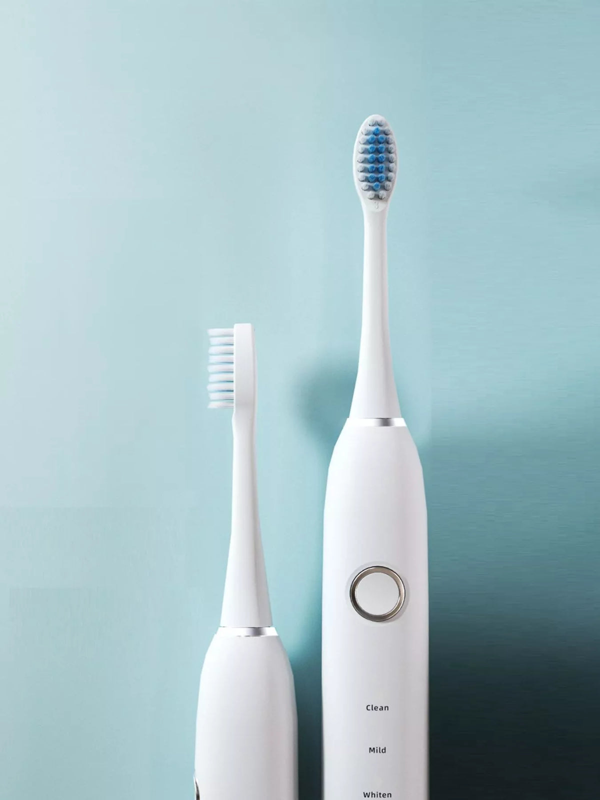 Electric toothbrush in black