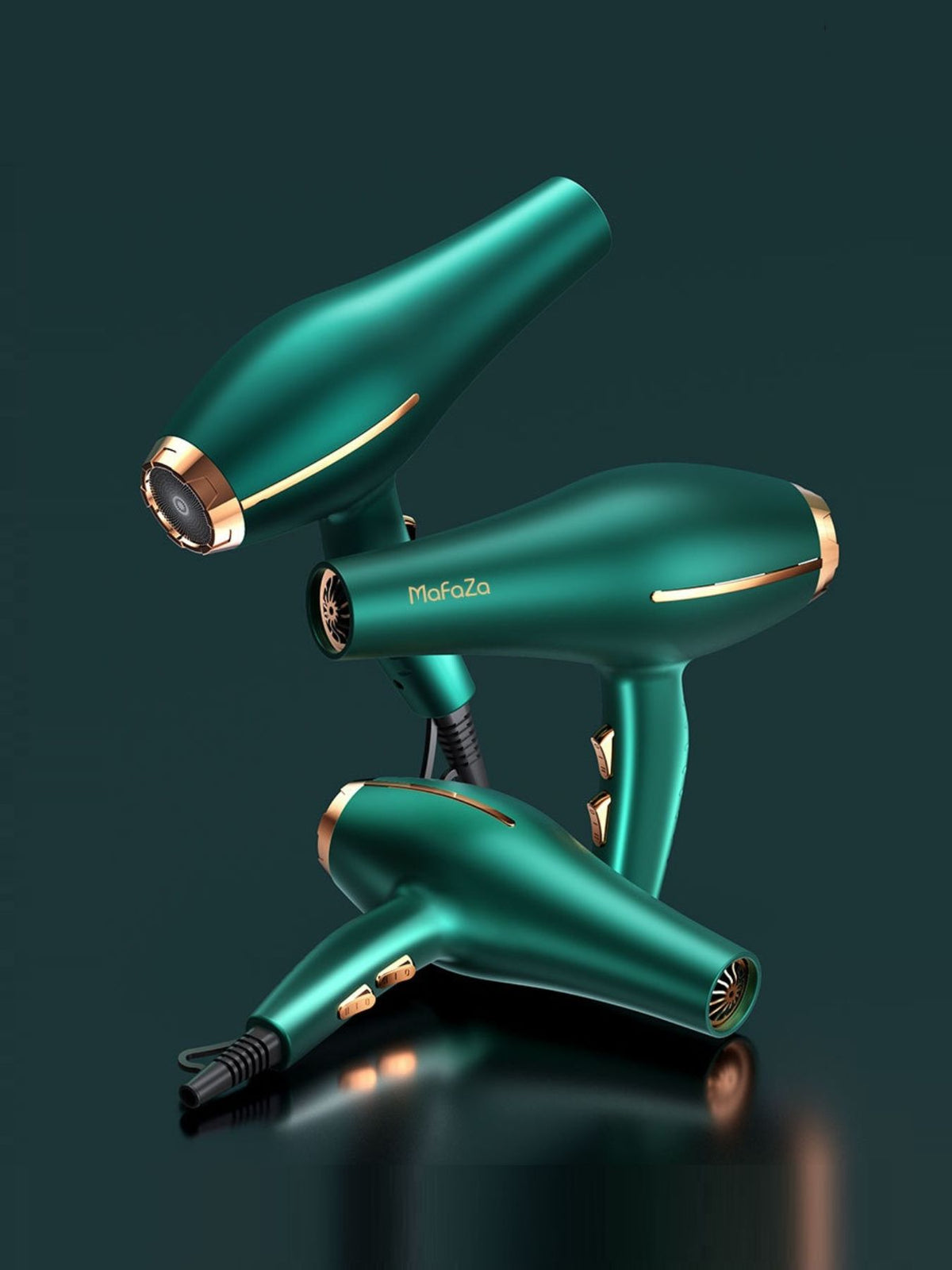 Hair dryer nozzle detail