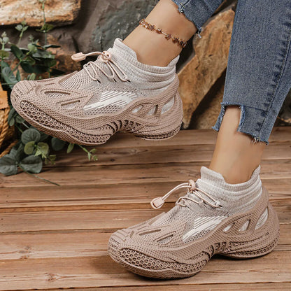 Lace Up Mesh Athletic - Fashorio