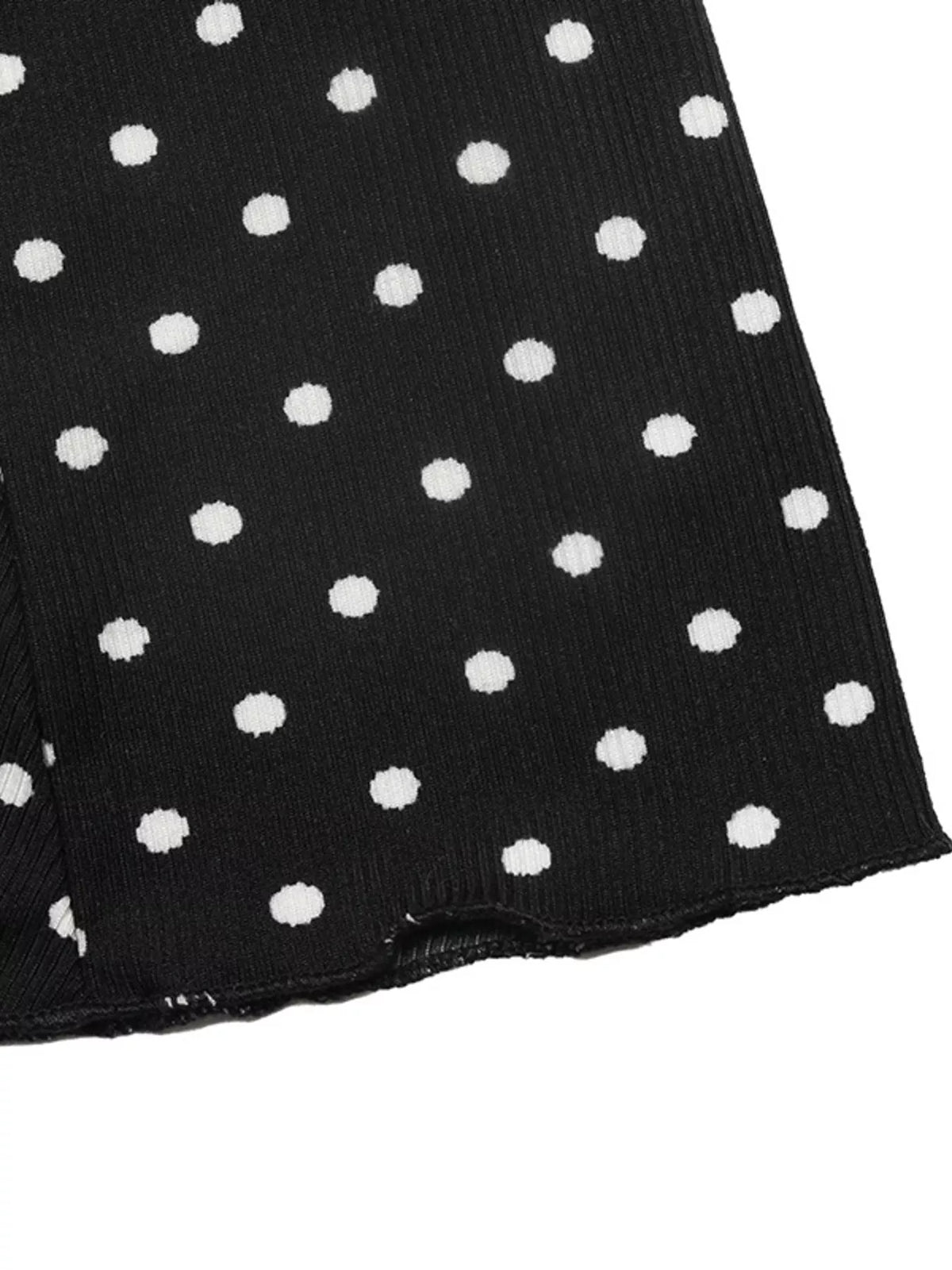 Sleeve detail on black lace trim mini dress