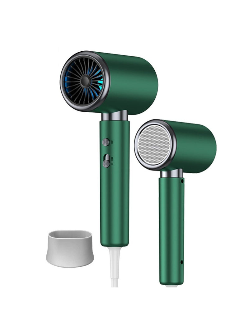 Negative ion hair dryer front view