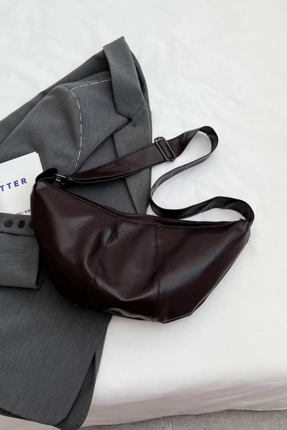 PU Leather Sling Bag - Fashorio