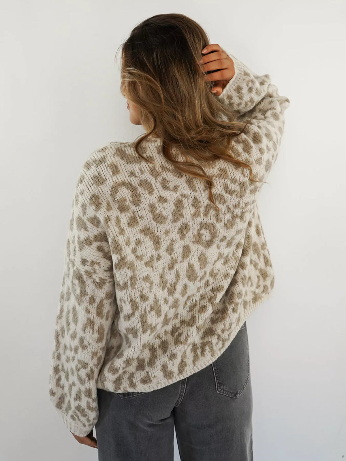 Tie front cardigan full outfit