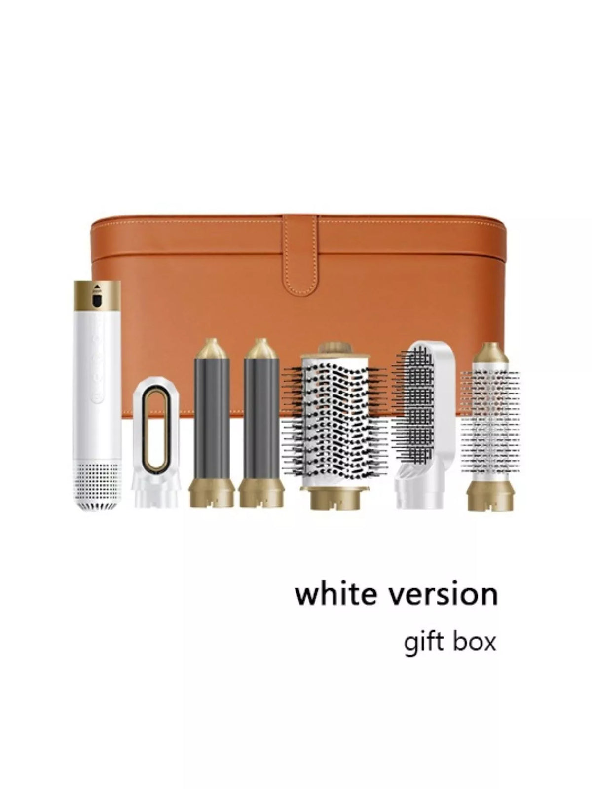 Hot air styler set with storage
