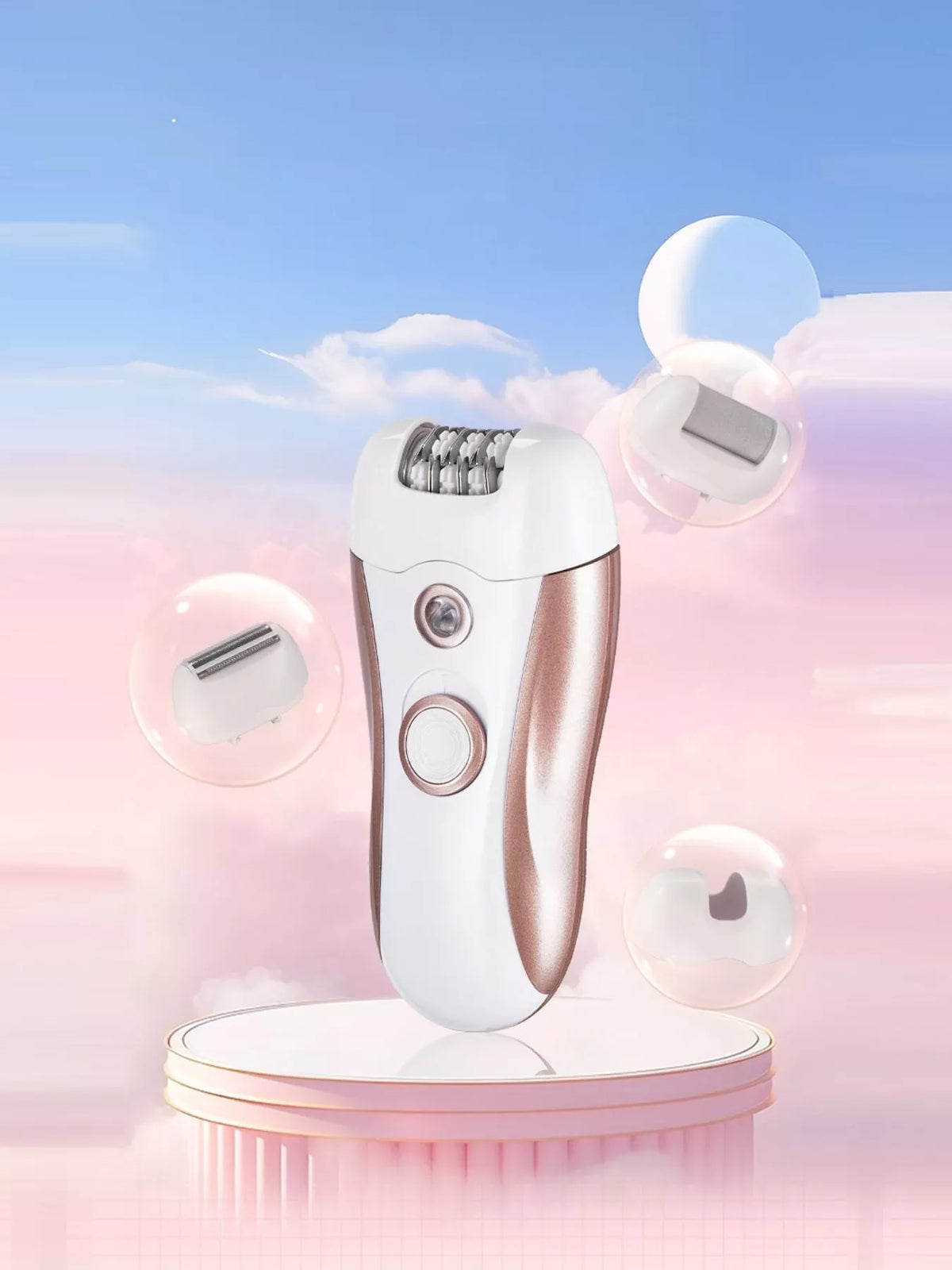 Epilator blue colorway