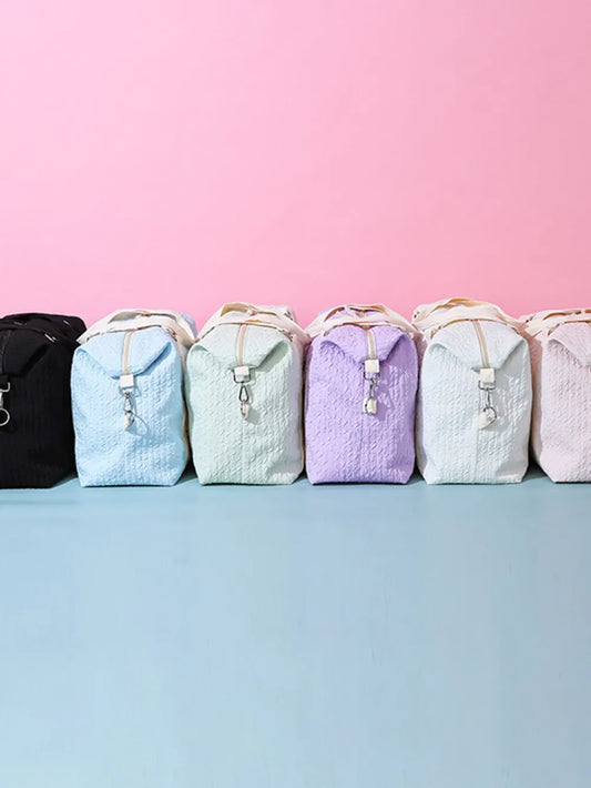 Texture Oxford Cloth Travel Bag - Fashorio
