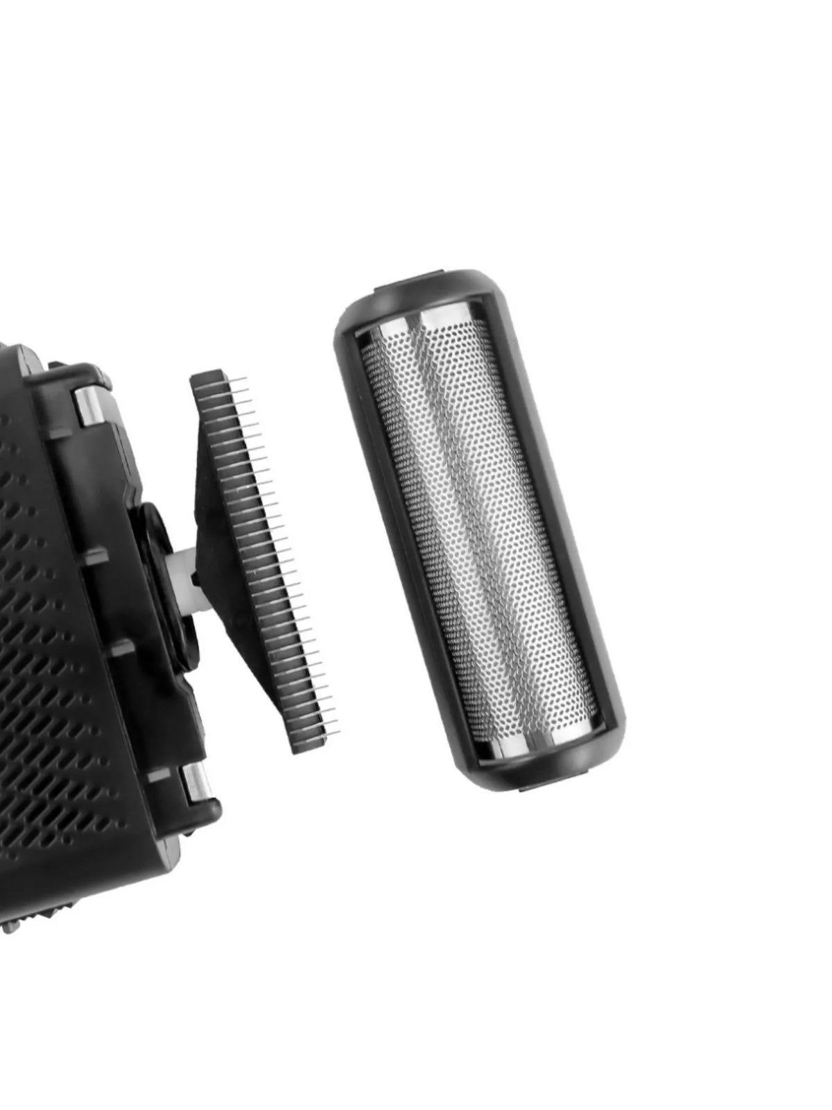 Portable shaver side view