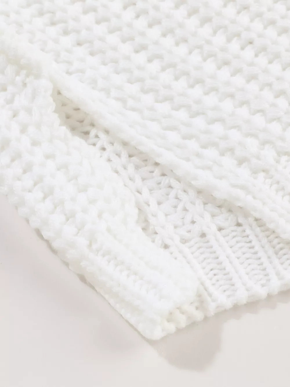 Slouchy Chunky Ribbed Sweater view 9