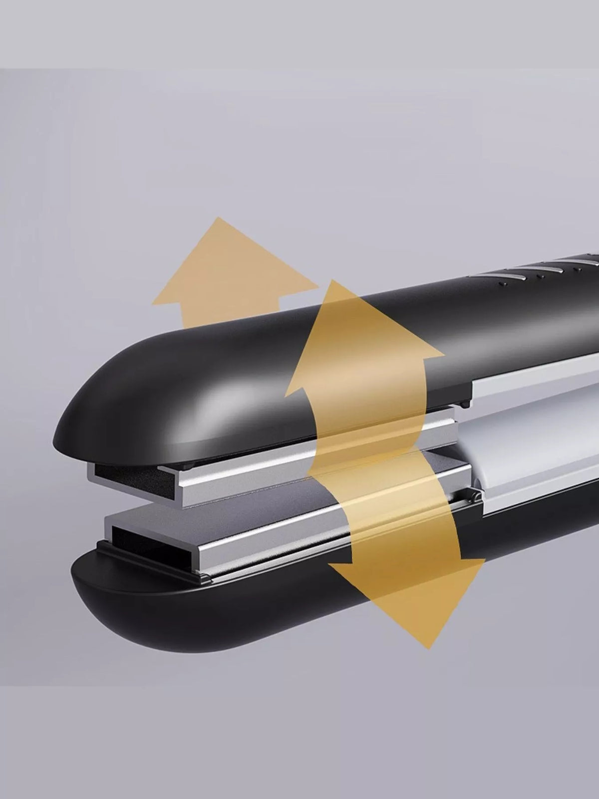 Black hair straightener color