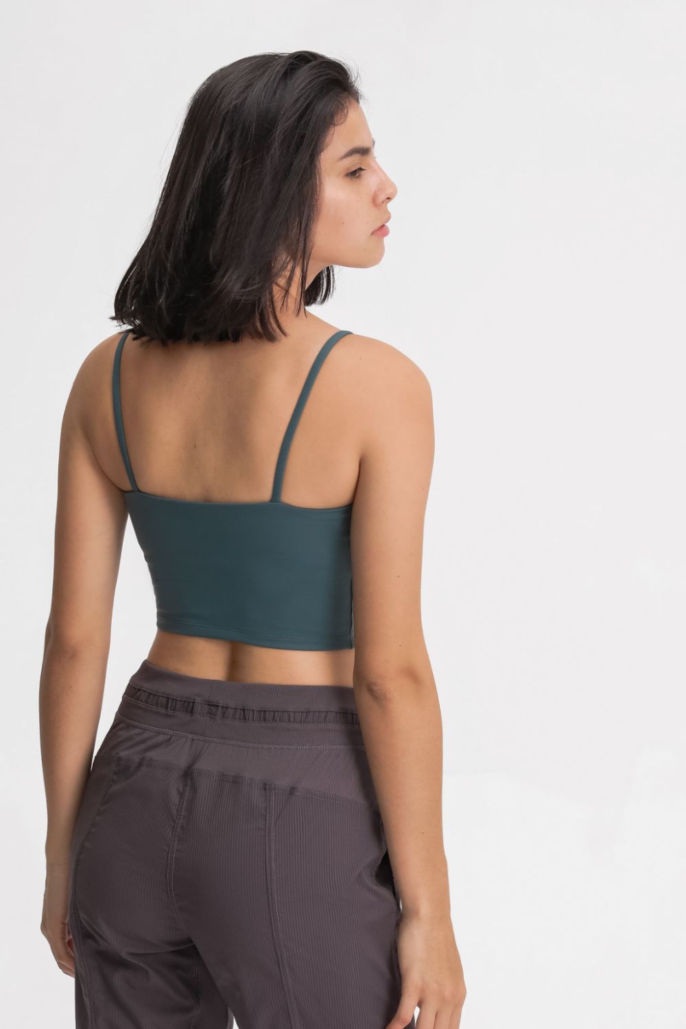 Millennia Feel Like Skin Scoop Neck Sports Cami - Fashorio