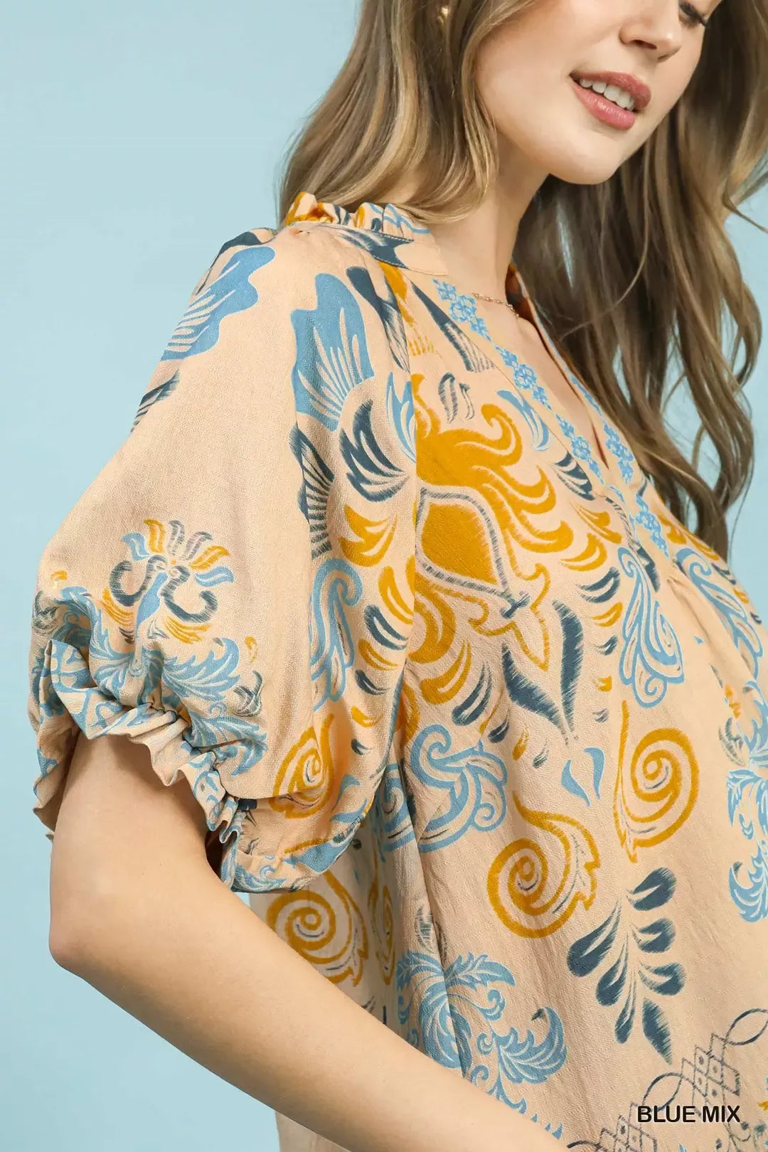 Back view of the blouse