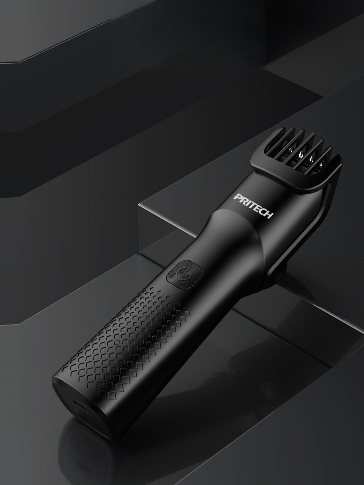 Rechargeable hair clipper side profile