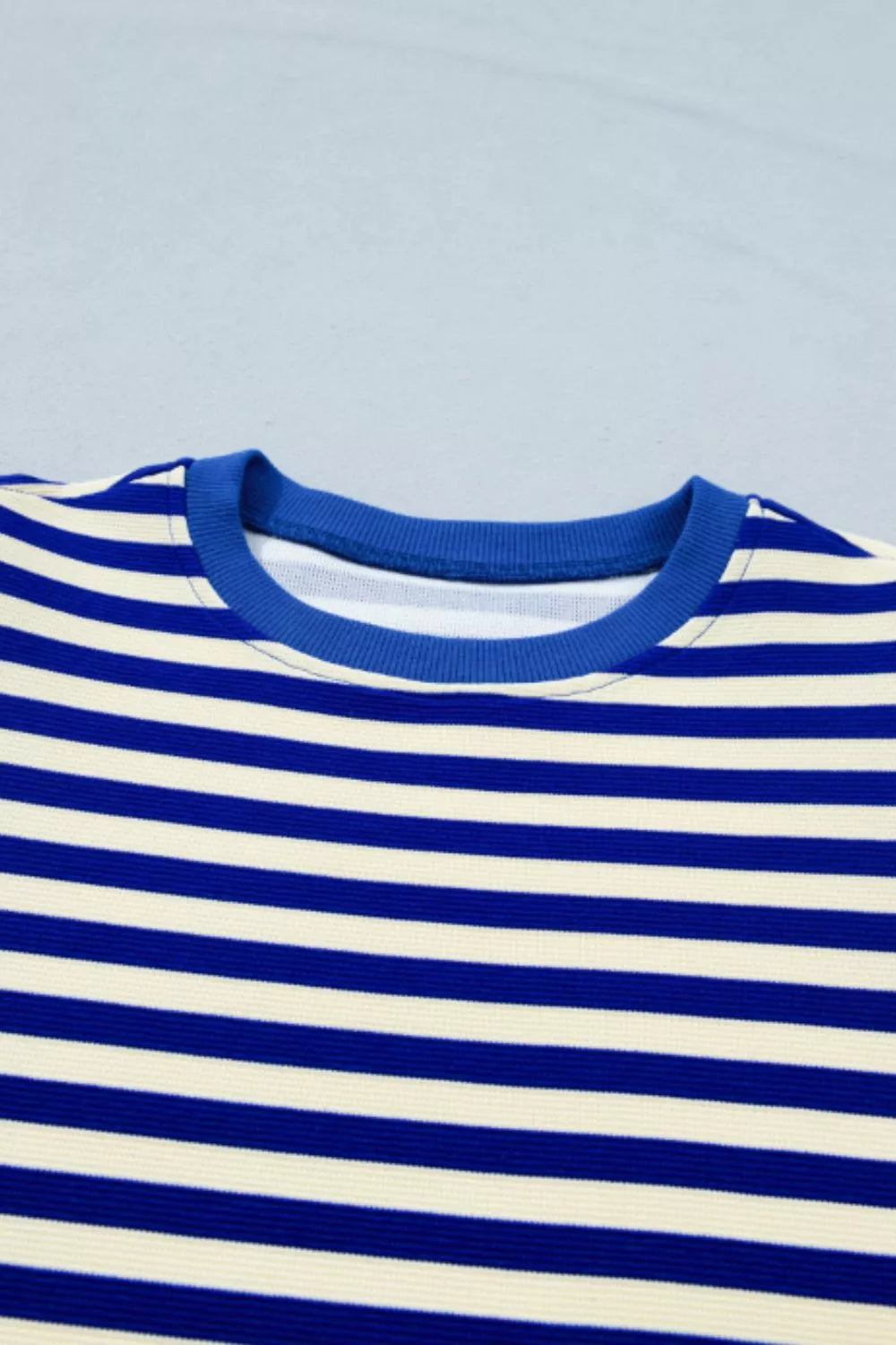 Ruffle sleeve top detail close up