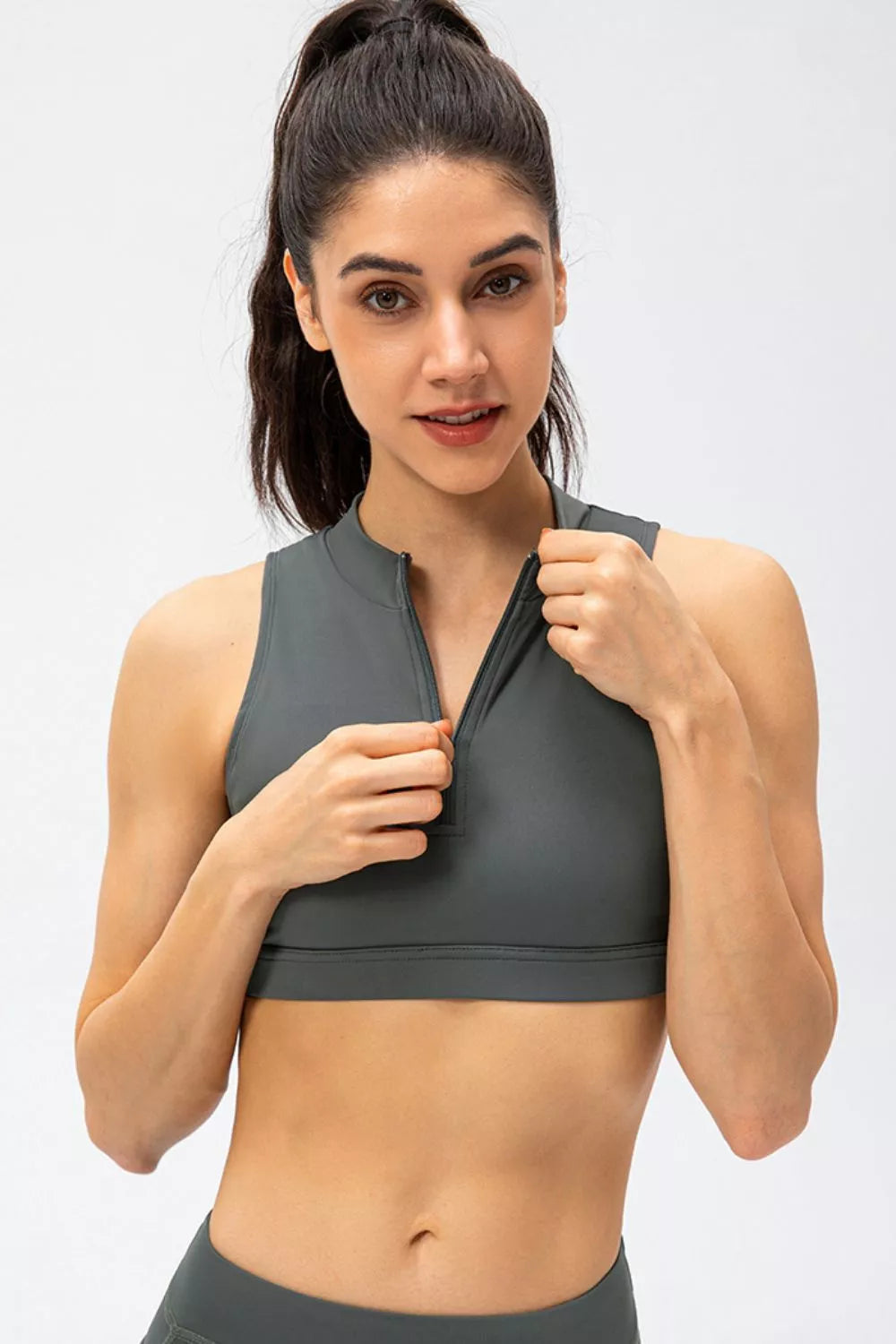 cropped cutout back tank side view