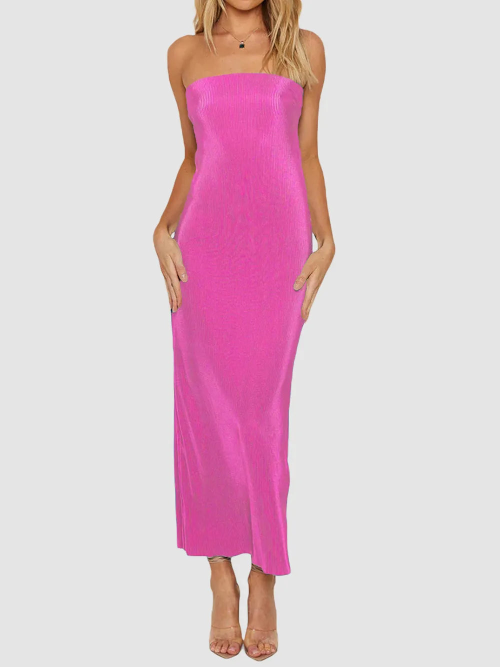 Lace-Up Back Maxi Dress, view 24