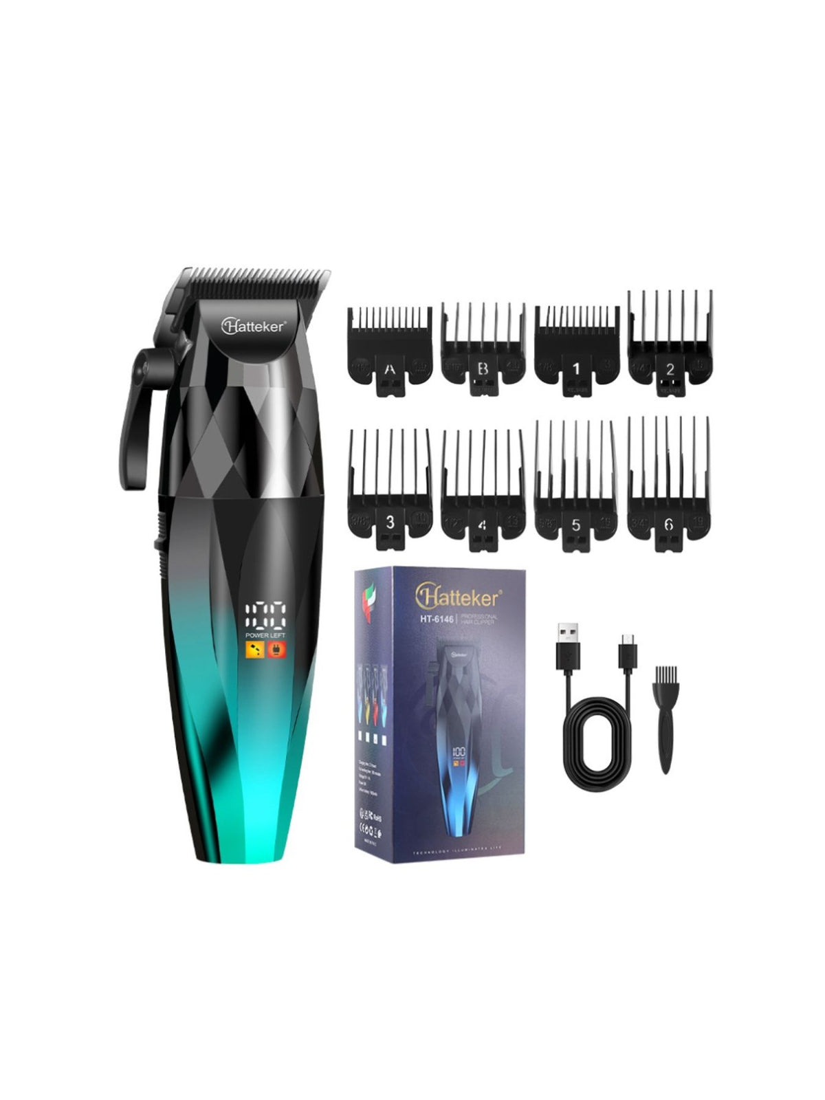 Rechargeable hair clipper charging base