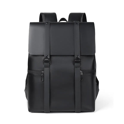 PU Leather Adjustable Strap Backpack Bag - Fashorio