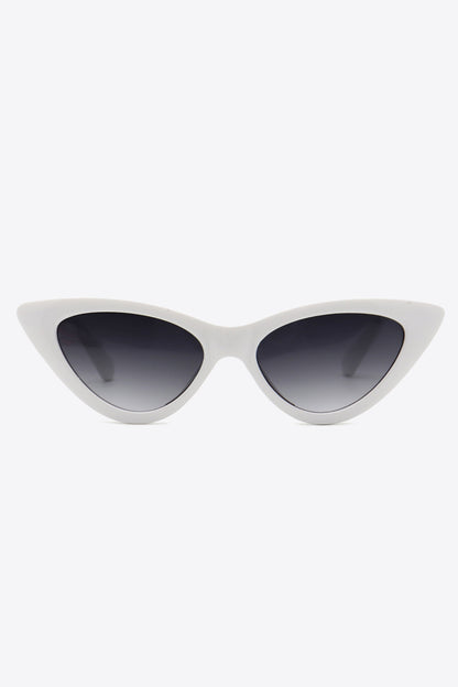 Chain Detail Cat-Eye Sunglasses - Fashorio
