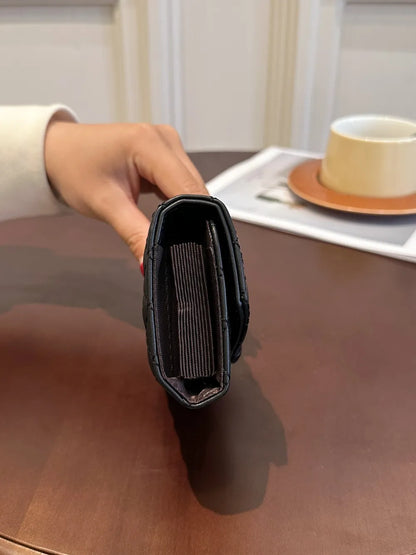 PU Leather Solid Color Wallet - Fashorio