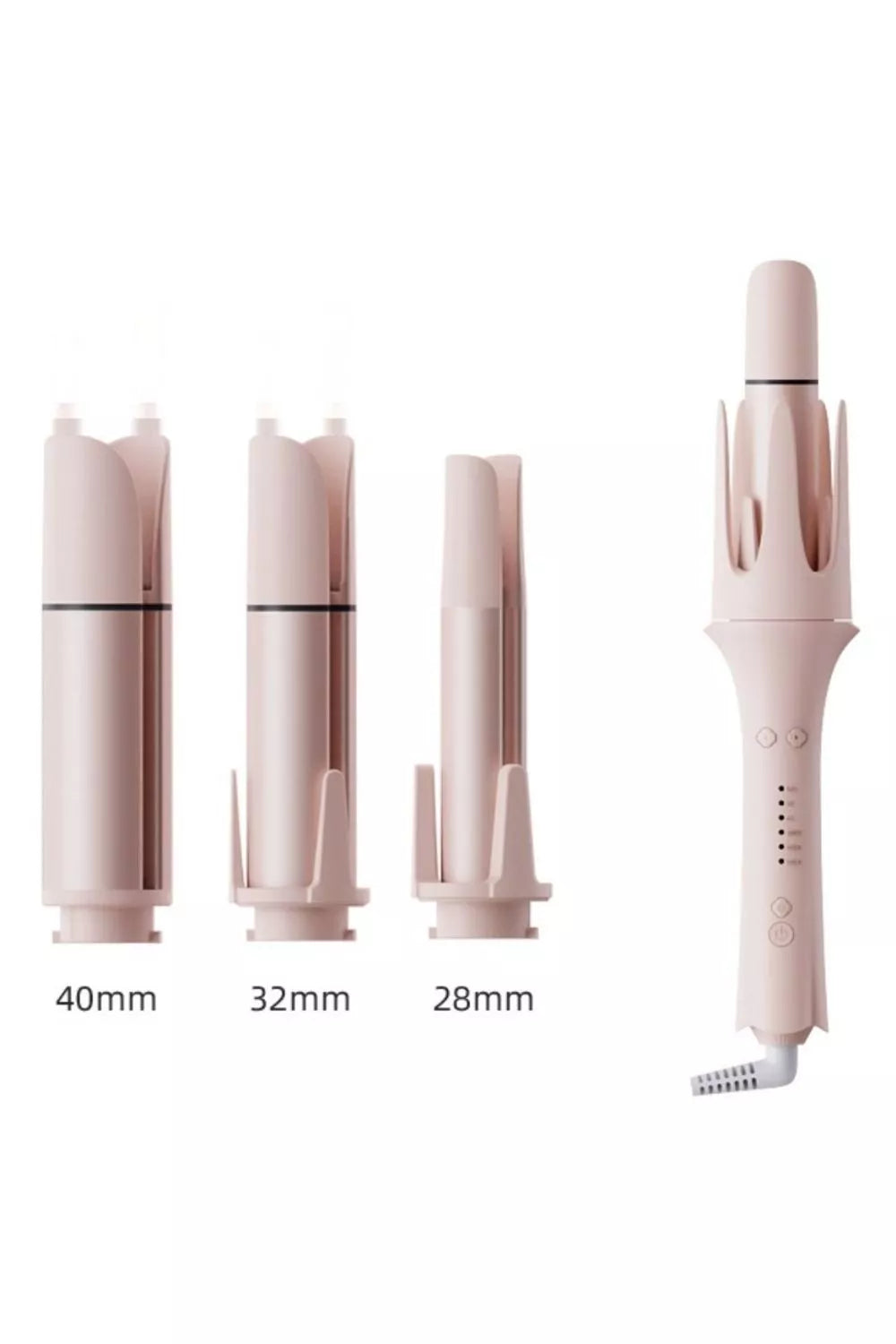 Curling iron cord and plug