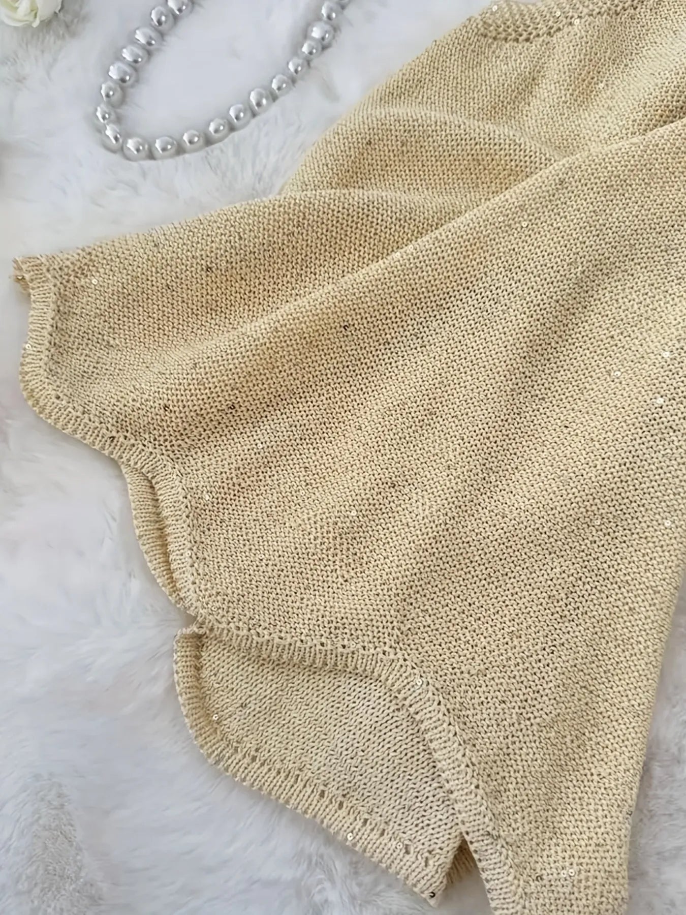 Scoop Neck Sweater Vest - Fashorio