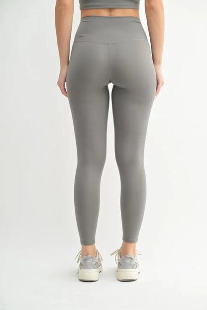 MONO B Venice Cloud Light Contour High-Waisted Leggings - Fashorio