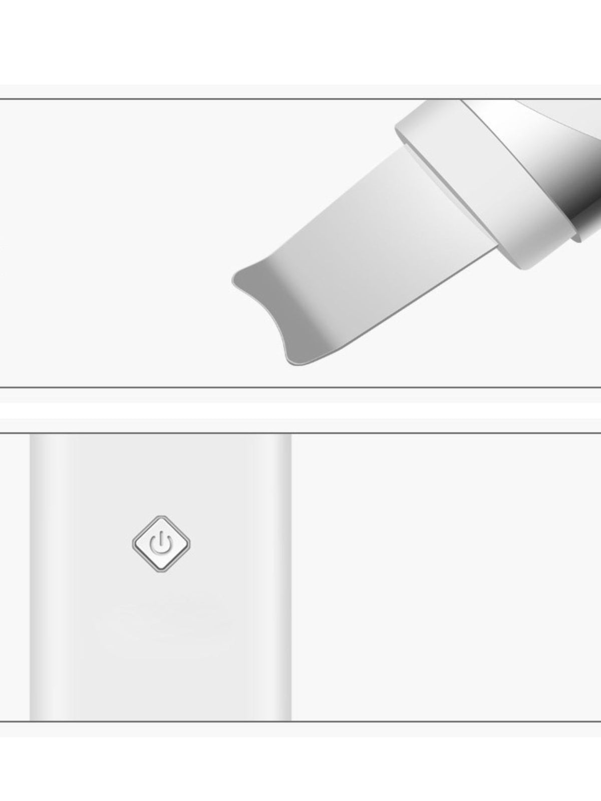 Pore vacuum in use on face