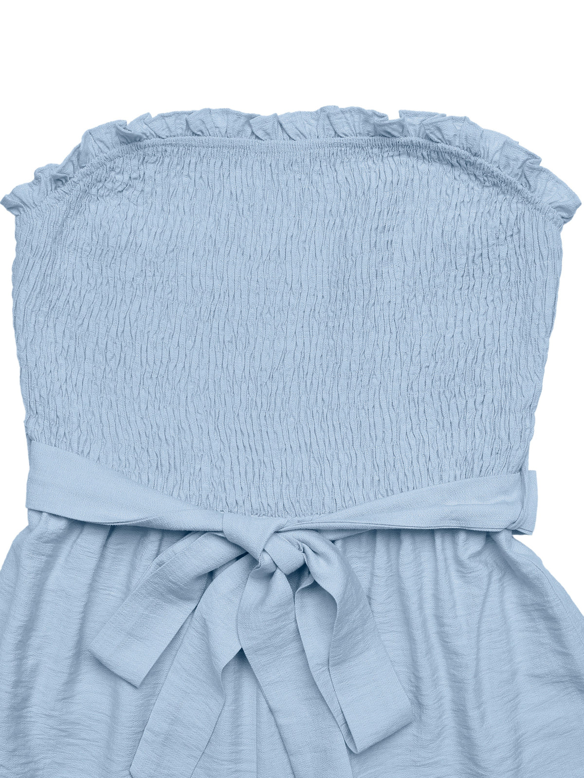 Close view of the soft viscose blend fabric