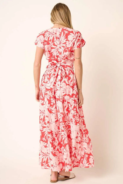 Mittoshop Tropical Print Top and Skirt Set - Fashorio