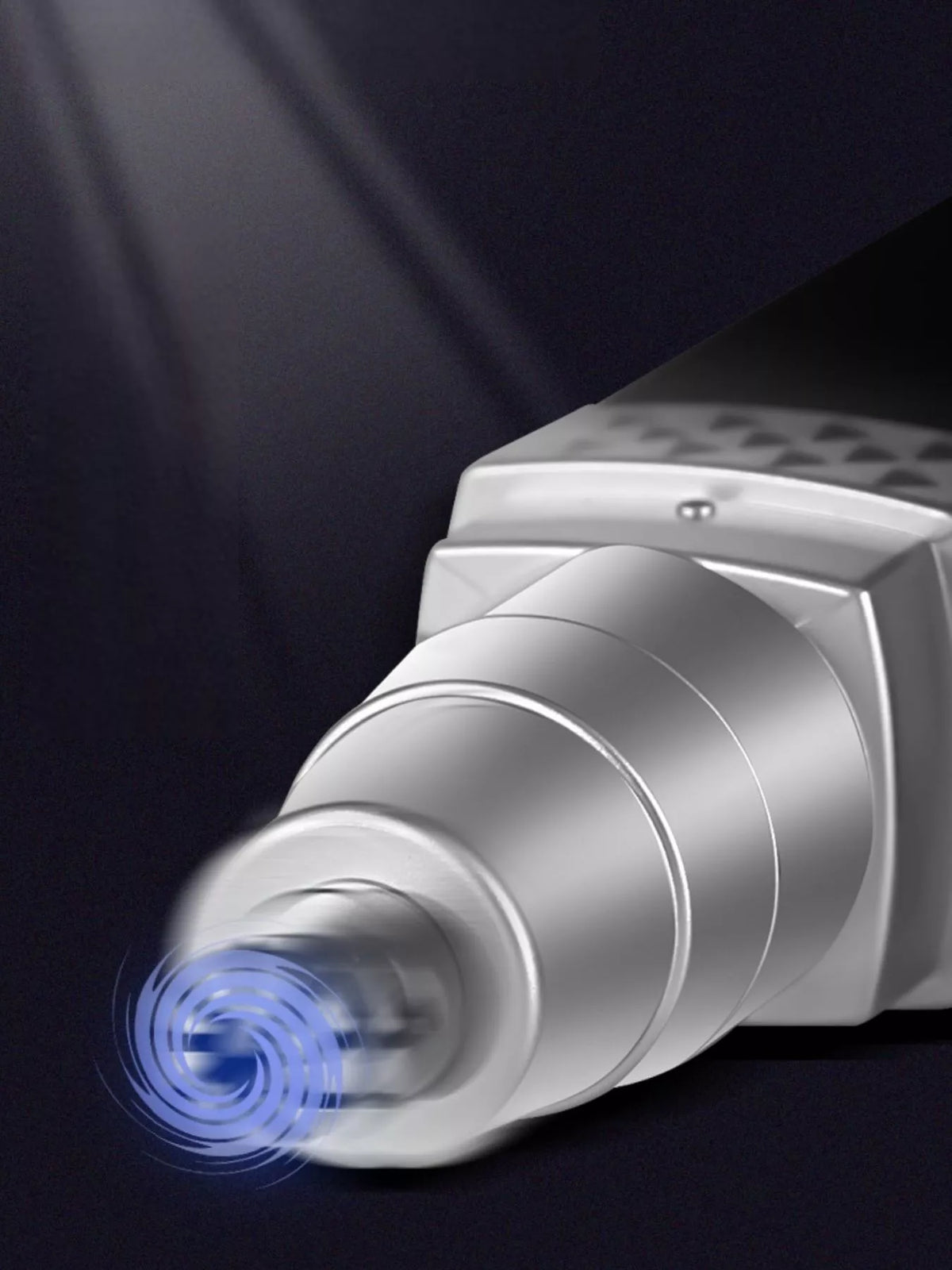 Nose hair trimmer in white