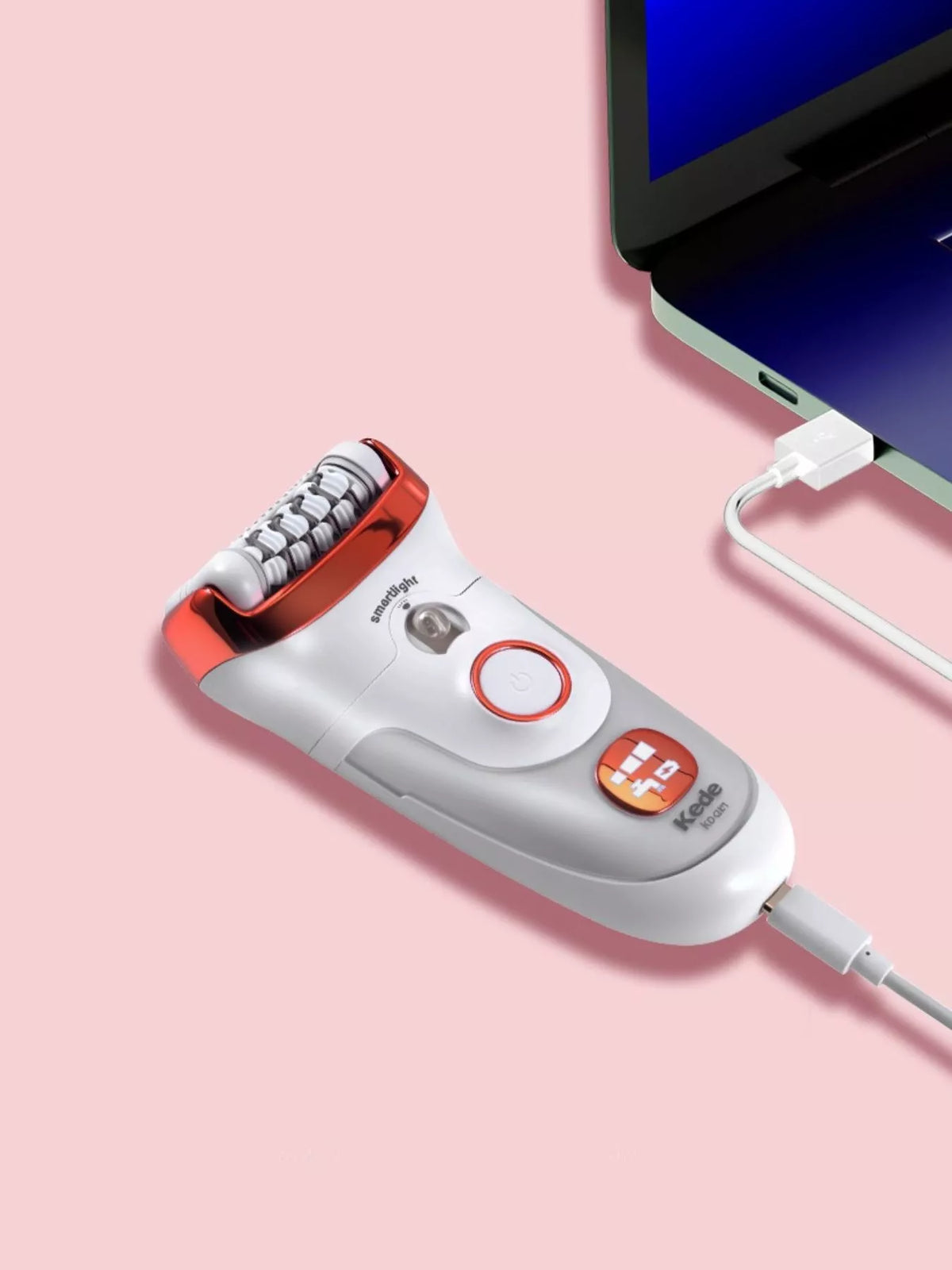 Epilator hair removal head close up