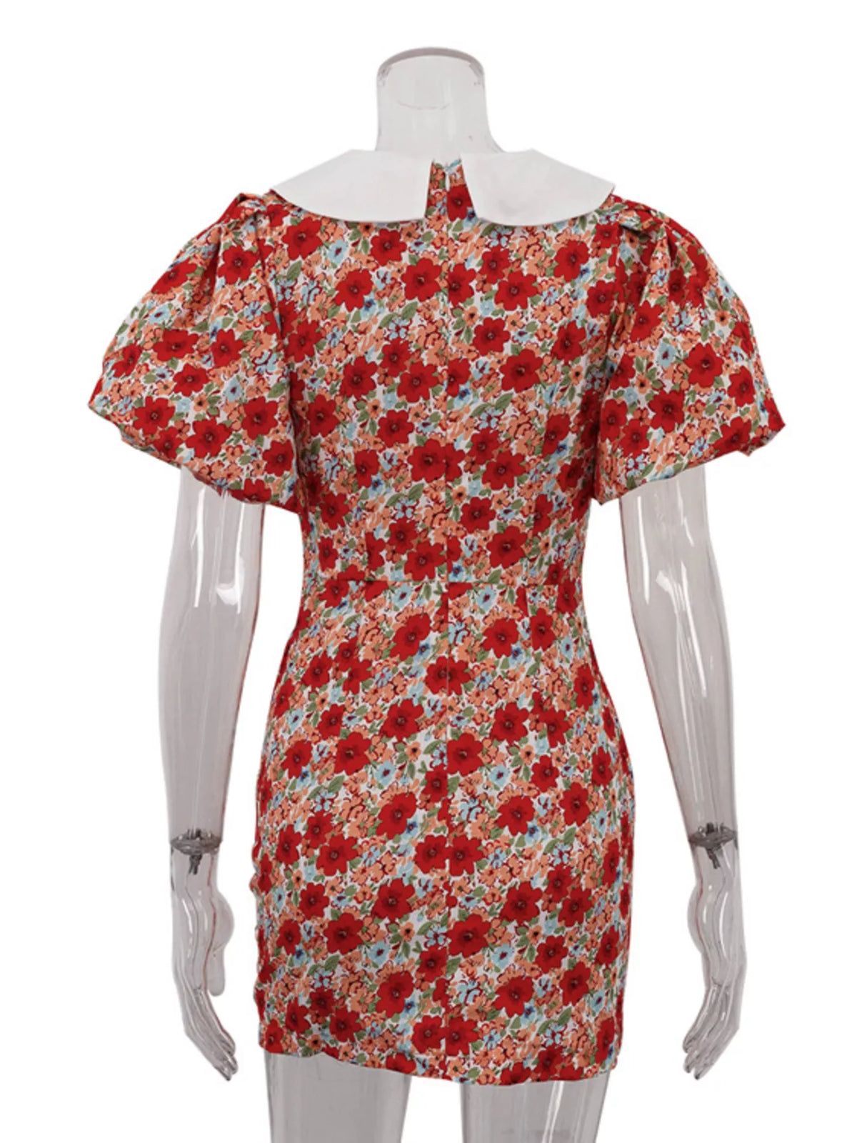 Mini dress hem and skirt detail