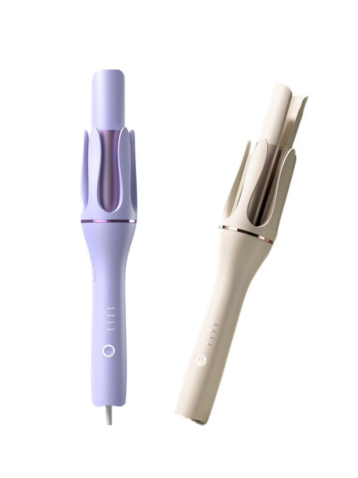 Ceramic curling iron with power cord