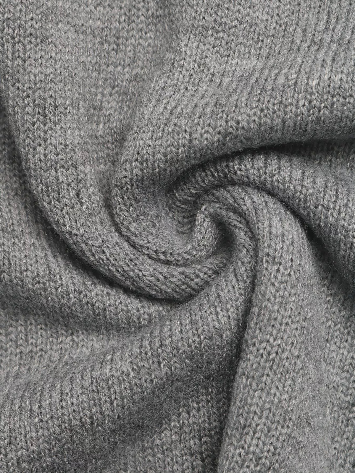 Contrast Collar Drop Shoulder Sweater view 8
