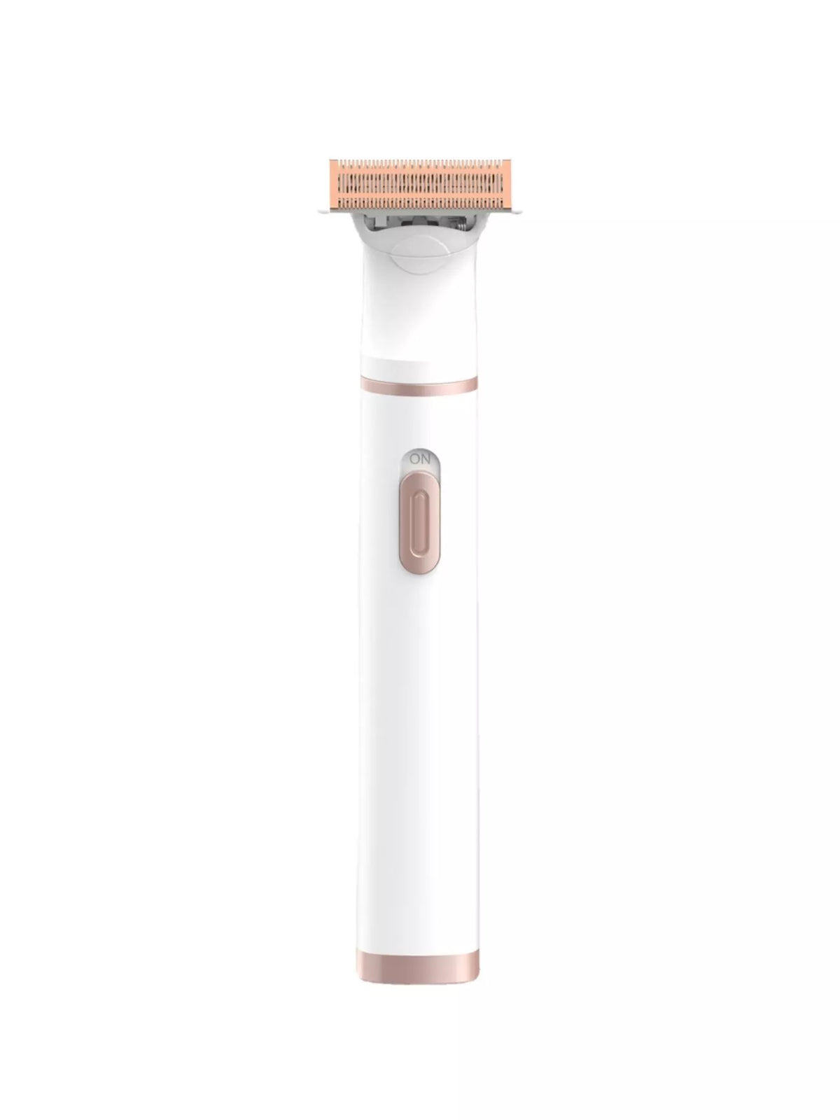 Epilator in use on skin