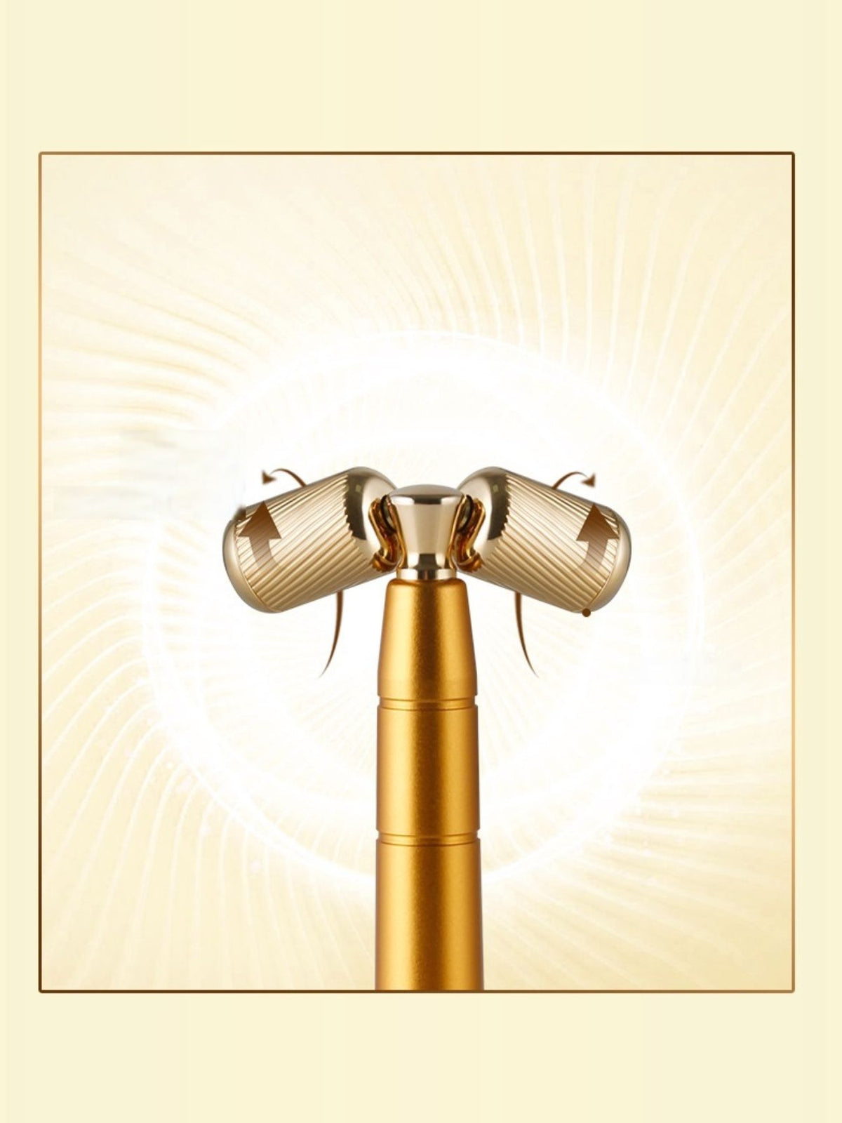 Facial massager size detail