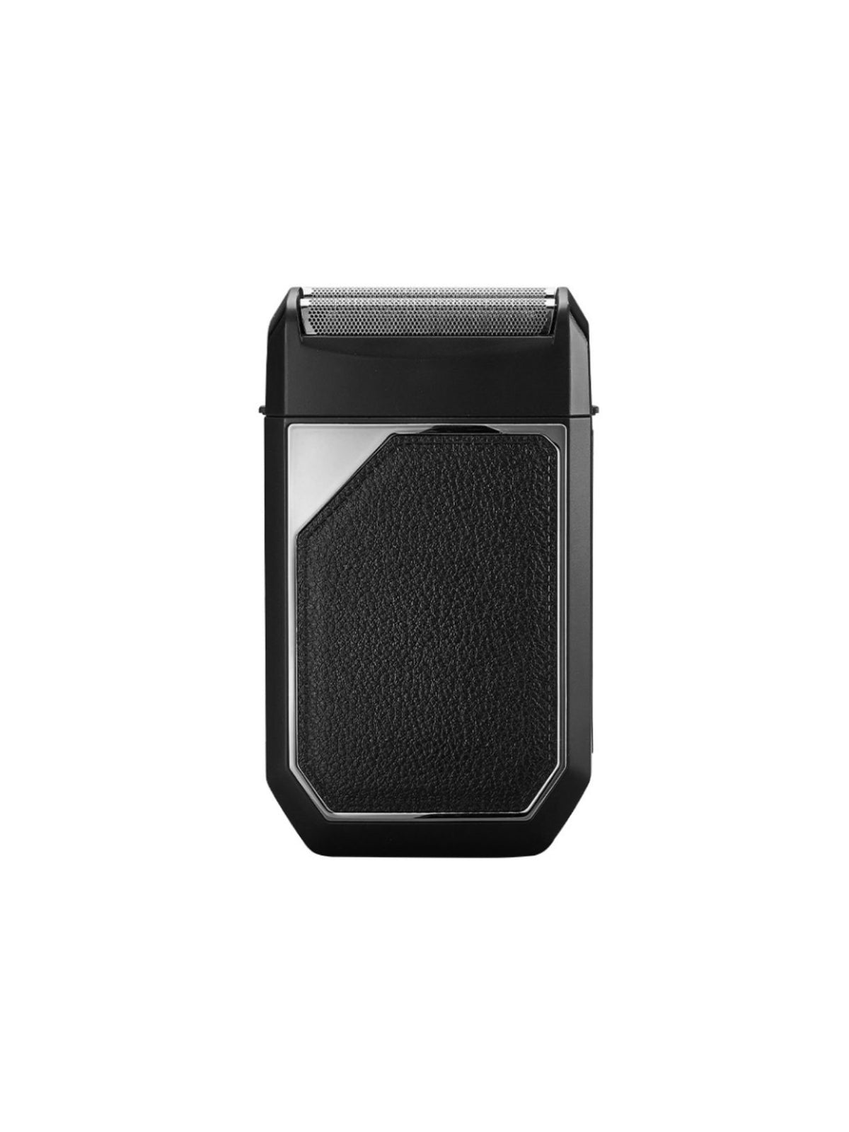 Foil shaver held in hand