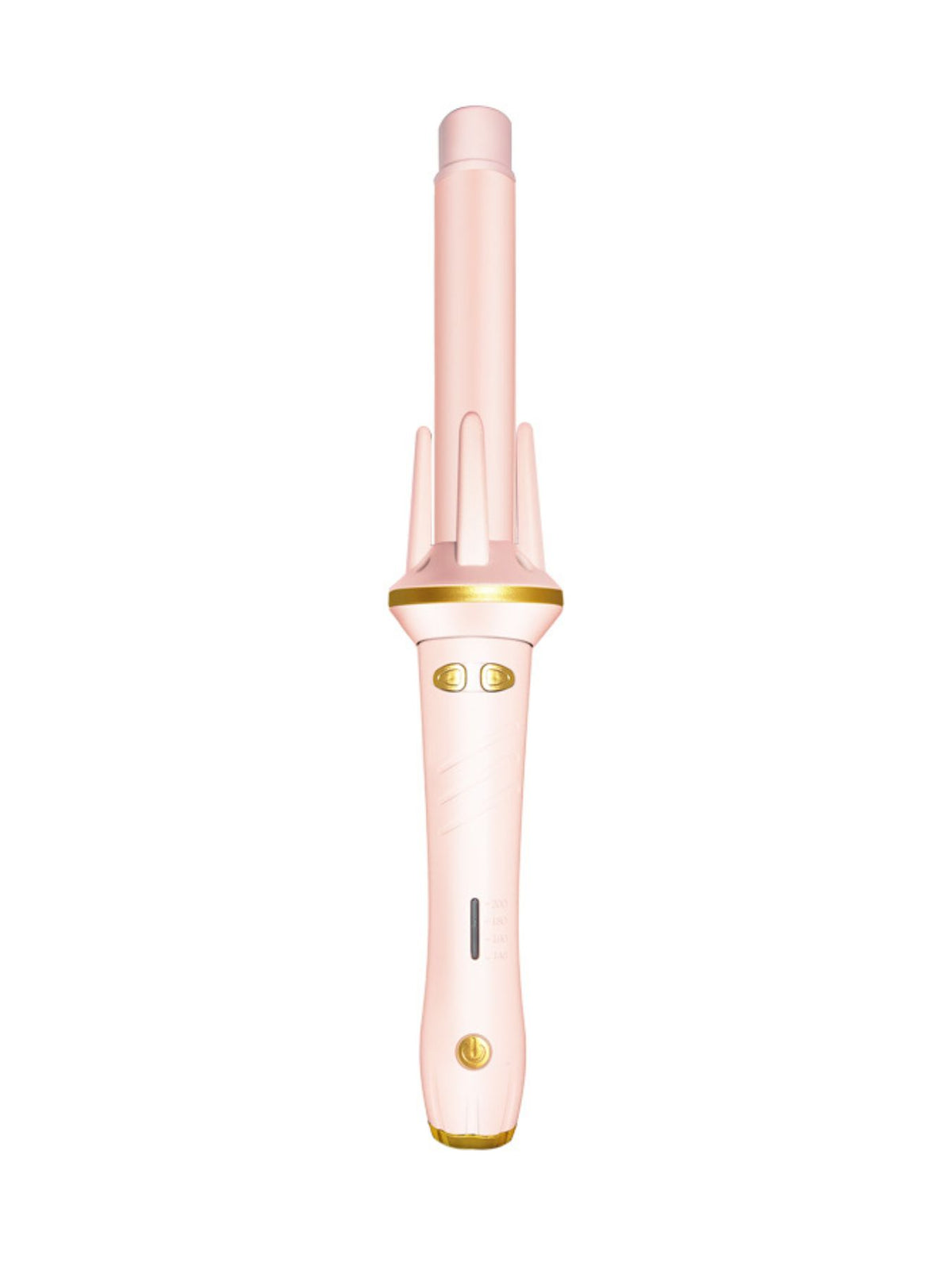 Pink curling iron