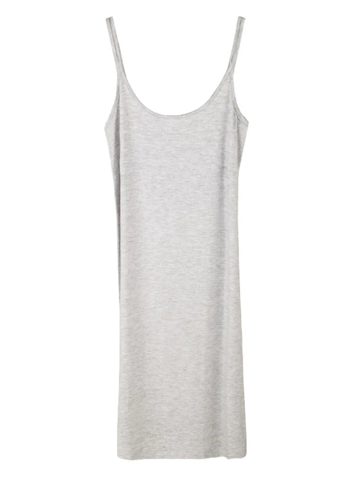Ribbed mini dress side view