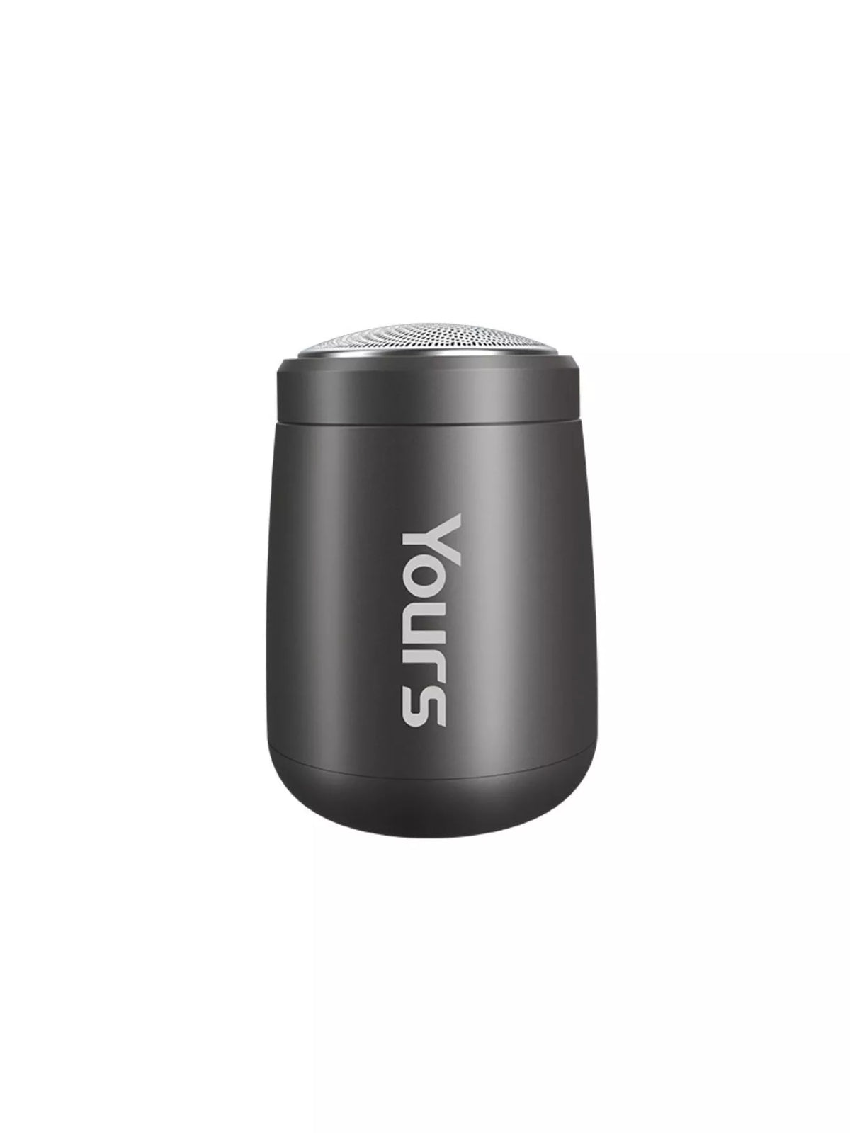 Electric shaver held in hand