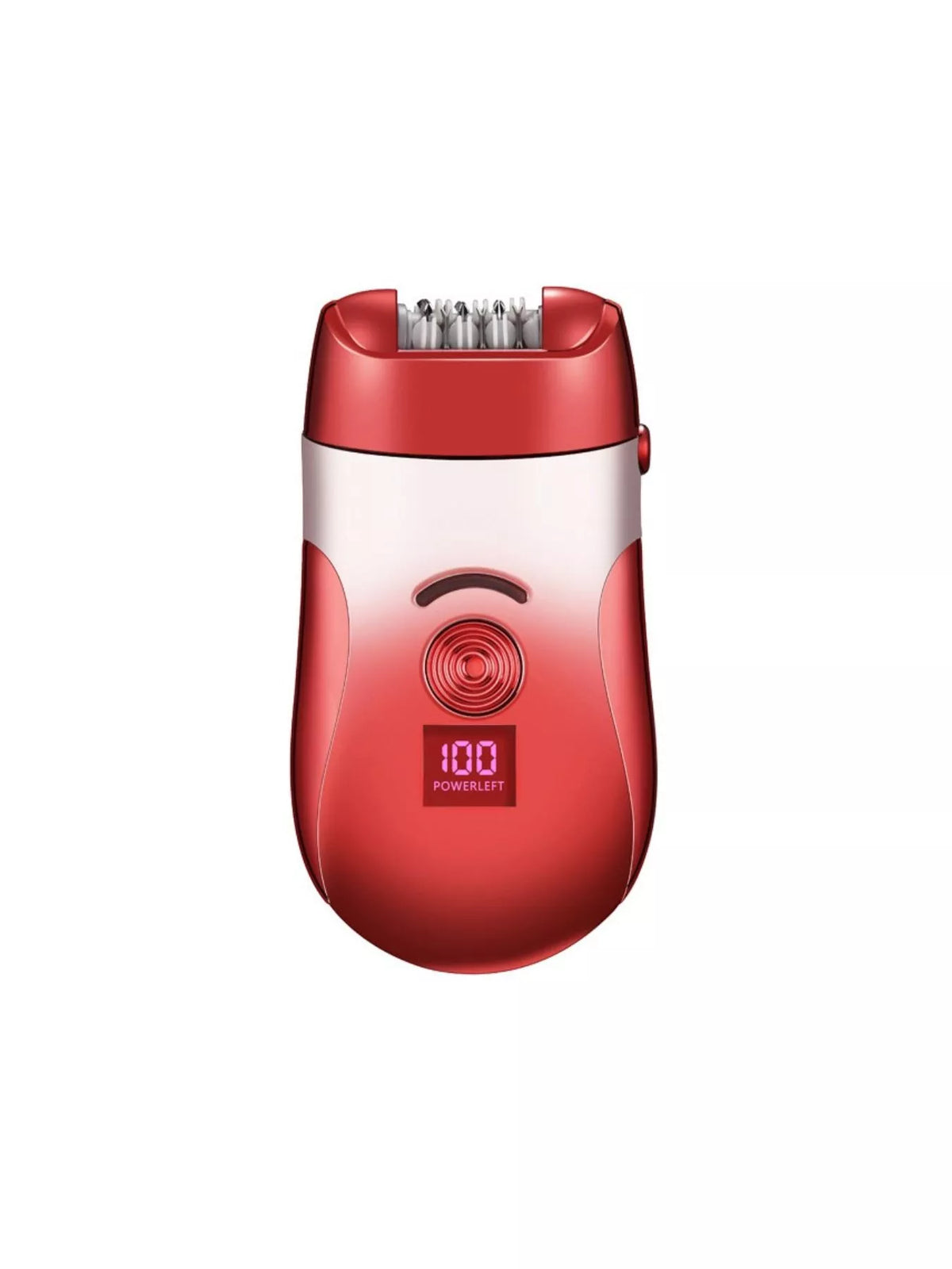 Waterproof hair removal device side view