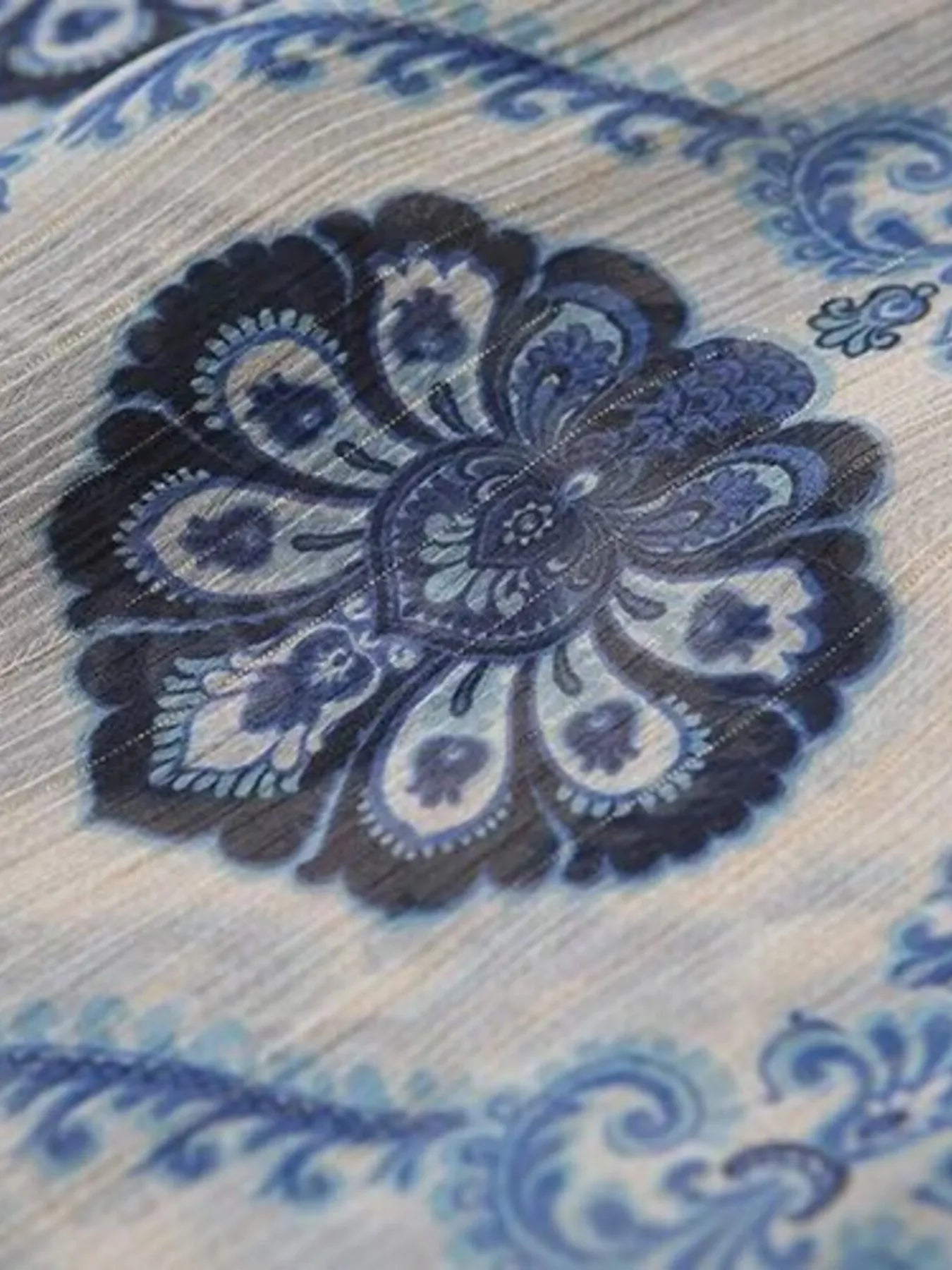 Printed Button Up Long Sleeve Dress - Fashorio