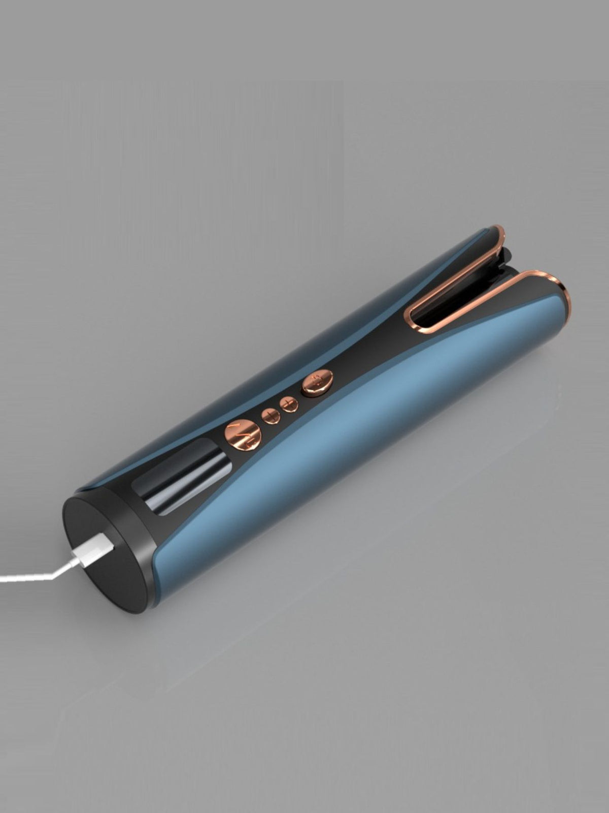 Curling wand control button detail